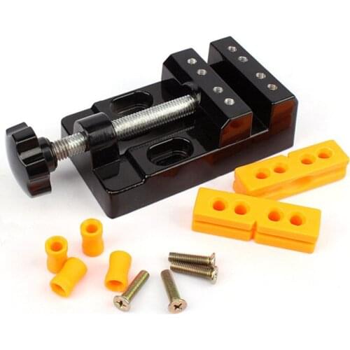 57mm Multi-function Table Vice Carving Bench Clamp Flat Pliers Drill Press Vice Carving Opening Machine for Jewelry DIY Tools