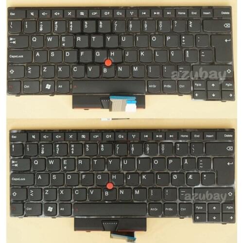 Norwegian Portuguese Keyboard for ThinkPad E430 E330 E335 E435 E430c E430S S430 T430U E445 L330 04W2734 0B35690 04W2736 0B35692