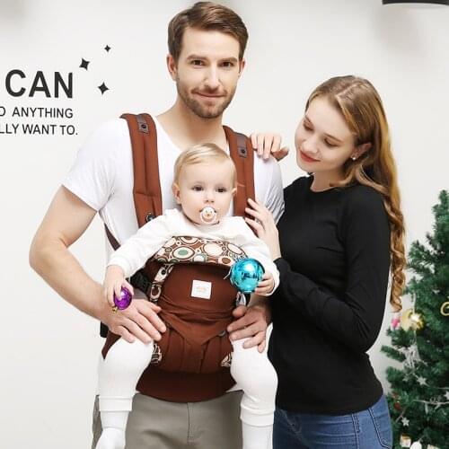 Omini Ergonomic 360 Baby Carriers Backpacks0-36 months Portable Baby Sling Wrap Cotton Infant Newborn Baby Carrying