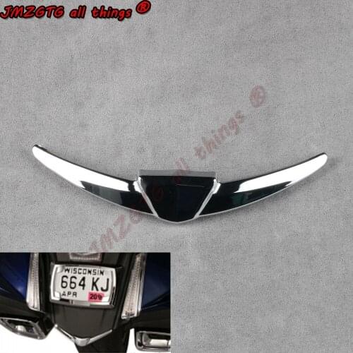 Motorcycle Rear fender decorative cover For Honda Gold Wing GL1800 2018-2020 ABS Plastic Chrome