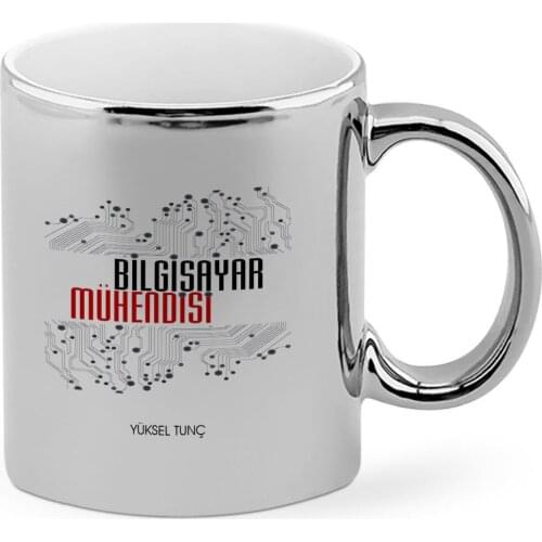 Personalized Professional Computer Engineer Chrome Mug Cup-2