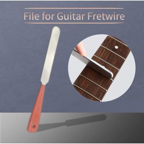 File For Guitar Fretwire Grinding Tools Instrument Maintenance Kit Guitar Fret File Guitar Fret Dressing Metal File Repair Tool