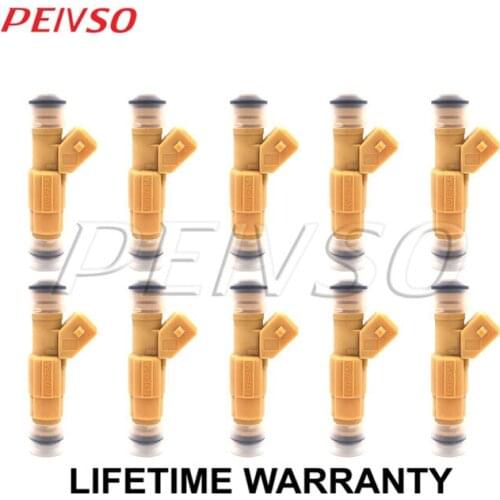 10x 0280155710 F6VE-A5A FJ78 fuel injector for FORD E-350 / ECONOLINE SUPER DUTY / F-250 SUPER DUTY 6.8L V10