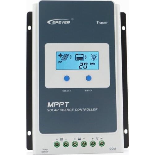 Tracer 1210AN 2210AN MPPT Solar Charge Controller 10A 20A LCD EPEVER Solar Charger Controller 1206AN 2206AN