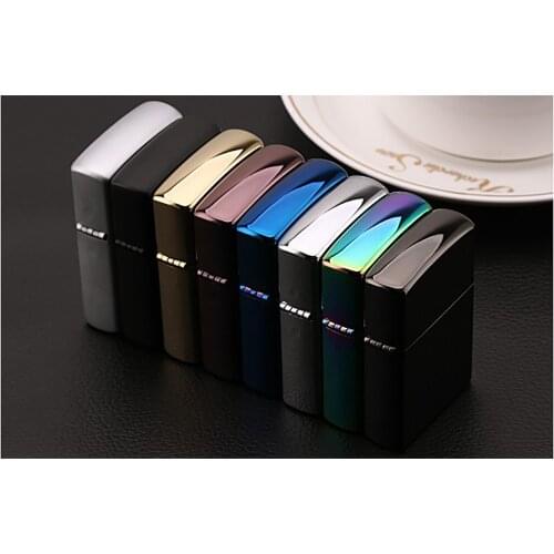 Z806 black ice kerosene lighter blue ice light plate metal windproof lighter smoking accessories gadget