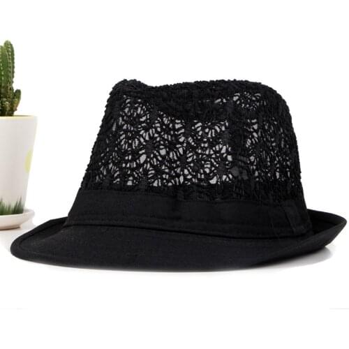 Top Selling Breathable Hollow Sun Hat Packable Summer Beach WomenS Cap Cuban Trilby MenS Caps кепка женская Dropshipping