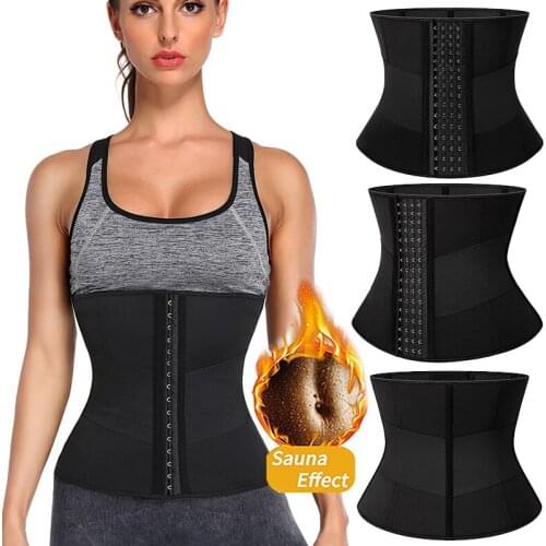 Shapewear Waist Trainer Belts Women Sweat Slimming Belt Workout Tummy Control Waist Cinchers Weight Loss Shape Wear Girdle
