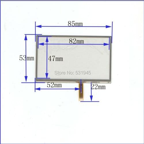ZhiYuSun 3.5 inch touchglass on KD035G7-40NC-A1-FPC display 85mm*53mm touchsensor TM1193C02-1A on GPS CAR touchscreens 85*53