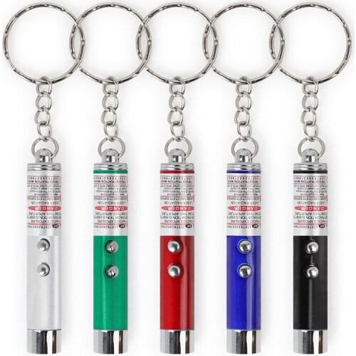 1 PCS Funny Pet LED Laser Pet Cat Toy 5MW Red Dot Laser Light Toy Laser Sight 650Nm Pointer Laser Pen Interactive Toy with Cat