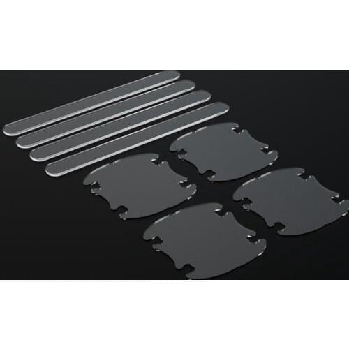 4PCS/Set Car Door Sticker Bowl Scratches Protective Transparent Protector Universal Auto Sticker Protection