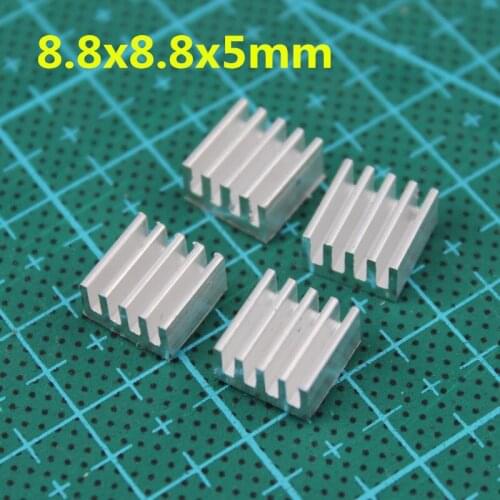 50PCS Aluminum Heat Sinks For VGA Card for Xbox360 Video Memory Cooling Heatsink Cooler
