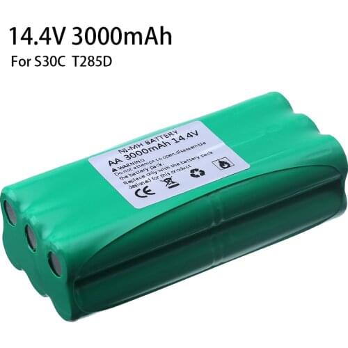 AA 14.4v 3000mah NI-MH rechargeable battery pack fo Papago S30C intelligent sweeping robot VONE T285D vacuum cleaner battery