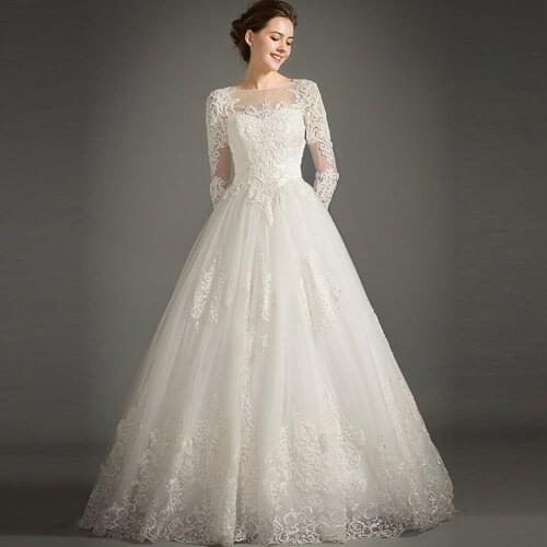 Long Sleeve Wedding Dresses FOLOBE China