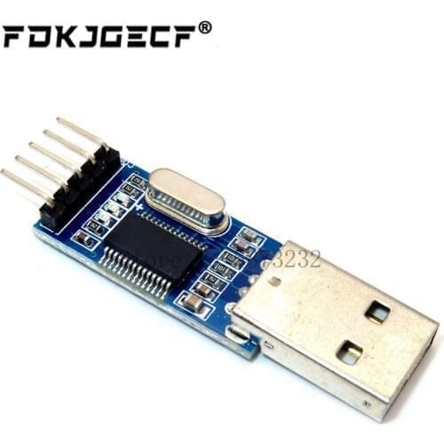 PL2303 USB To RS232 TTL Converter Adapter Module PL2303HX STC Microcontroller Brush Machine Board