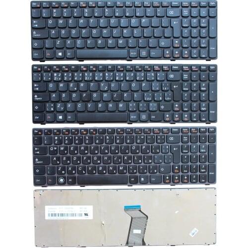New US/Bulgarian/Czech Laptop Keyboard for Lenovo B570 B575 V570 V570C V575 V580 Z570 Z575 B590