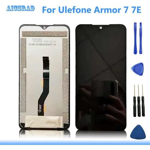 New For Ulefone Armor 7 LCD Display Touch Screen Glass Digitizer Assembly Replacement For Ulefone Armor 7E lcd armor7 lcd+Tools