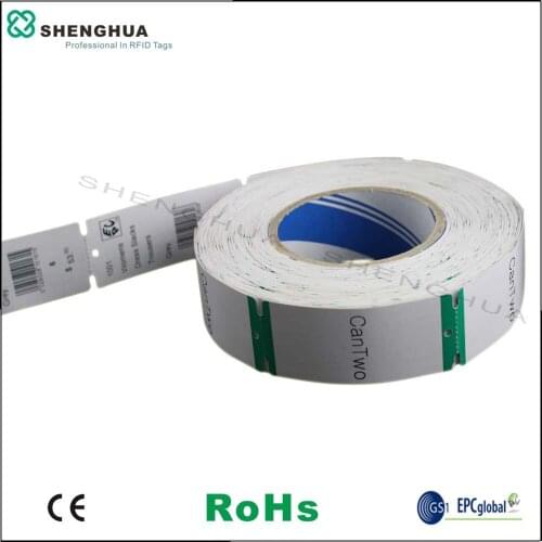 10pcs/pack manufacturing high quality uhf rfid tag clothing alien h3 chip passive EPC Class1 Gen2 apparel rfid tag hang clothing