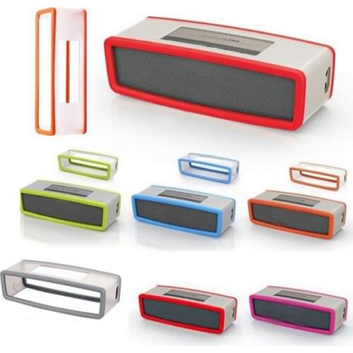 Silicone Protector Case Cover Skin for Bose SoundLink Mini 1 2 Sound Link I II Bluetooth Speaker fundas coque caso capa