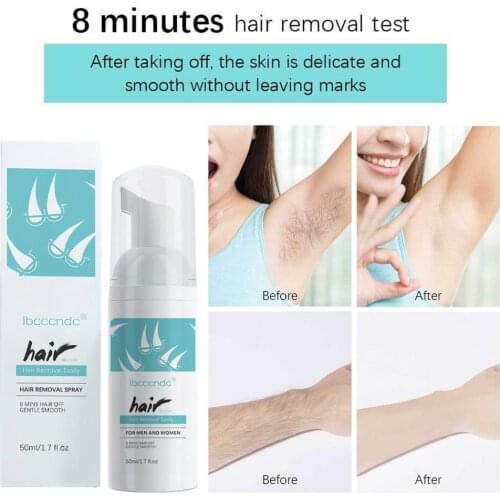 Hair Growth Sprays Whole Body Prevents Hair Growth Being Mild Non-Irritating Keeps Skin Smooth Hair Removal 50ml