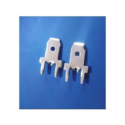 4.8mm 187 Positioning Anti-down Male Tab 4.8 Insert Terminal Connector for PCB
