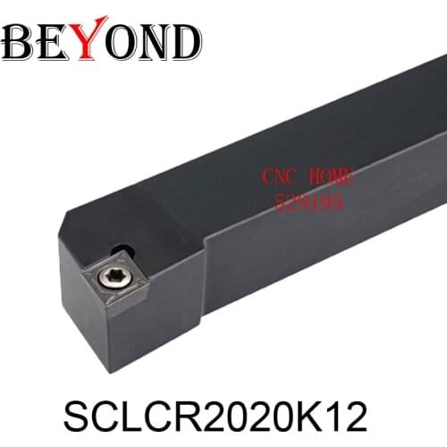 95 Degree SCLCR External Lathe Turning Tool Holder 20mm SCLCR2020K09 Boring Bar SCLCL Carbide Insert CCMT09T304 KORLOY CNC OYYU