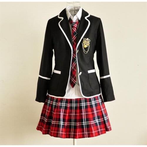 Childrens school uniform clothing and long sleeved chorus of primary school students reading British student school uniforms