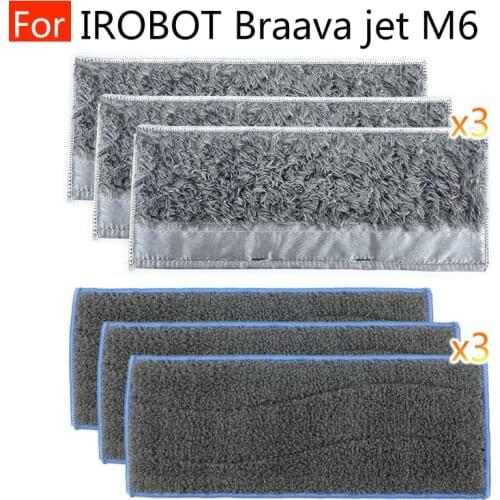 For IRobot roomba Braava Jet M6 Mopping Machine Mop Dry Cloth Rag Kit Annex Parts Fitting HOME Accessories vacuum cleaner