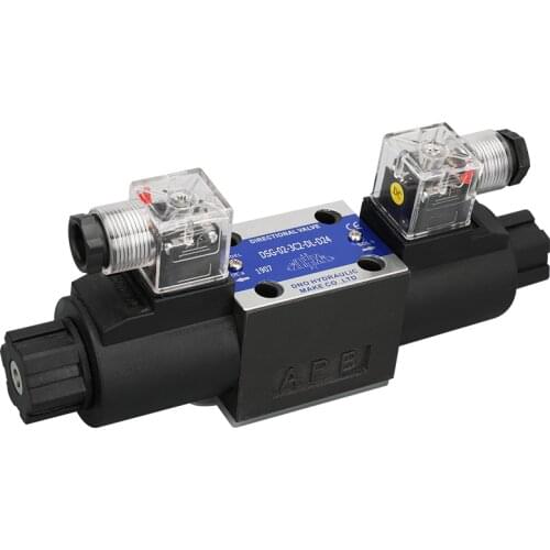 Hydraulic pressure Electromagnetic reversing control valve DSG-02/3 DC24/AC220