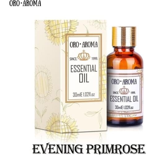 Famous brand oroaroma natural aromatherapy Evening Primrose Essential Oil Skin moisture Cure eczema Evening Primrose Oil