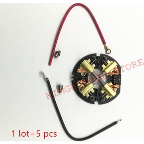 5 pcs Carbon Brush Holder Brush Card Assembly for AEG RYOBI Milwaukee 22-22-2602 M18 18V M12 Hammer Drill Accessories B