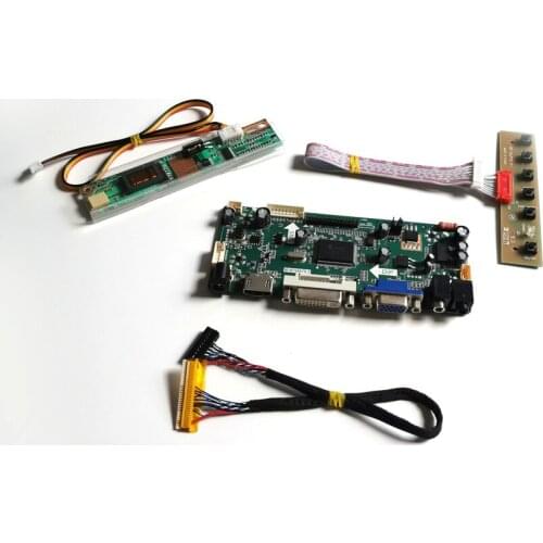 For LTN150XB-L01/L02/L03 CCFL LVDS 30Pin 15" 1024*768 M.NT68676 display controller drive card LCD monitor panel VGA+DVI Kit