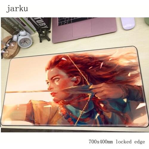 Horizon zero dawn pad mouse computador gamer mause pad 700x400X2MM padmouse Fashion mousepad ergonomic gadget office desk mats