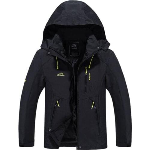 Mens Jackets Spring Autumn windbreaker Jacket brand Military Hoodie Casual Coat Male Clothing Large Size Jacket Men L-5XL