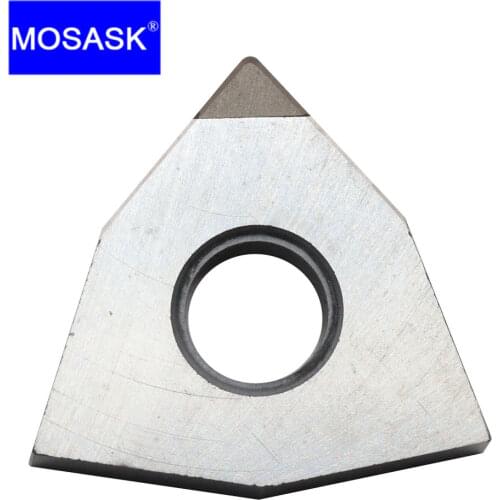 MOSASK 1PC WNMG 0804 04 08 12 PCD1 CBN1 CNC Lathe Finish Machining Tungsten Carbide Diamond Tips Inserts