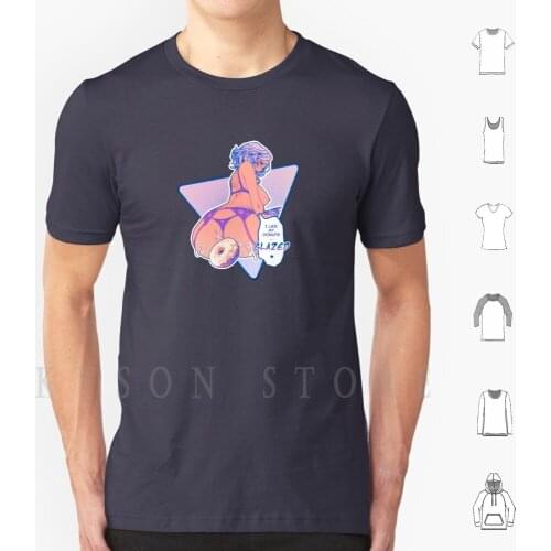 Glazed Donut 2 T Shirt Men Cotton Hentai Manga Doujin Doujinshi Lewd Oppai Waifu Sexy Ecchi Boobs Ass
