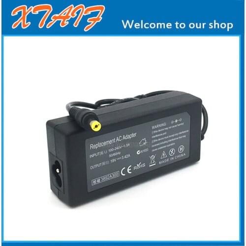NEW 65W 19V 3.42A AC/DC Power Supply Adapter Charger For Acer Aspire E15 E14 E1-531-2644 EU/US/AU/UK PLUG