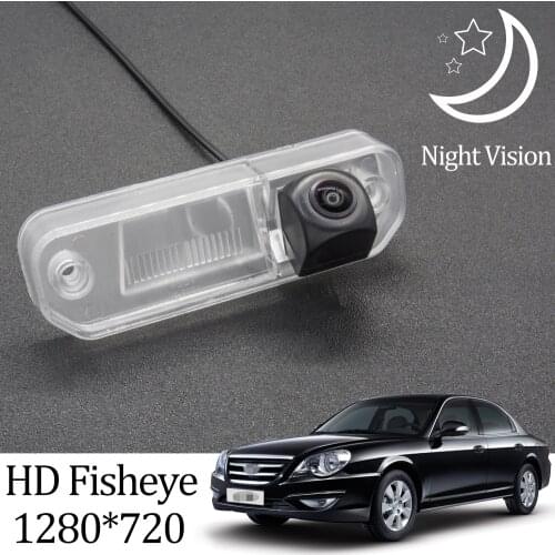 Owtosin HD 1280*720 Fisheye Rear View Camera For Hyundai Sonata/Sonica EF MK4 2001-2012 Car Vehicle Reverse Parking Accessories