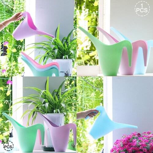 1 Pcs 1L Capacity Plastic Watering Tool Garden Plant Potted Watering Tool Garden Sprinkler X4G8