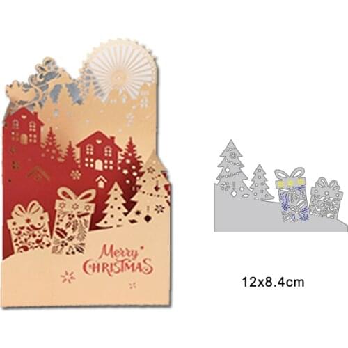 Christmas gift Metal Cutting Dies Scrapbooking Craft Dies Stencil Album Embossing Card Making Die Cut Dies New 2020