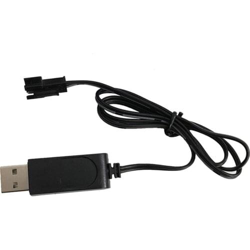 SM Plug & USB Charging Cable For Fy001 Fy002 RC Car Spare Parts Charger line