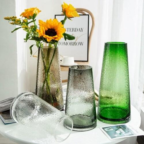 Vase 2020 Home Decor Nordic Glass Living Room Decoration House Accseeories для домашнего интерьера цветочный горшок ваза