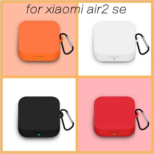 Protective Case for Xiaomi Mi Airdots Pro 2 SE TWS Wireless Earphone Silicone Cover Shell Bag Pouch for Xiaomi Air2 SE