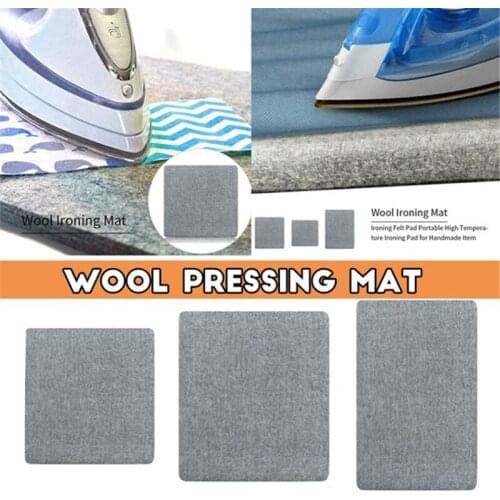 1.3mm Ironing Felt Pad Wool Pressing Mat High Temperature Ironing Pad Ironing Board 3 Sizes Wool Ironing Mat