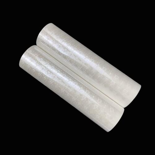 1" Core 0.32x200M BOPP Laser Precoating Love Heart Hot Cold Mounting Film Heating Lamination