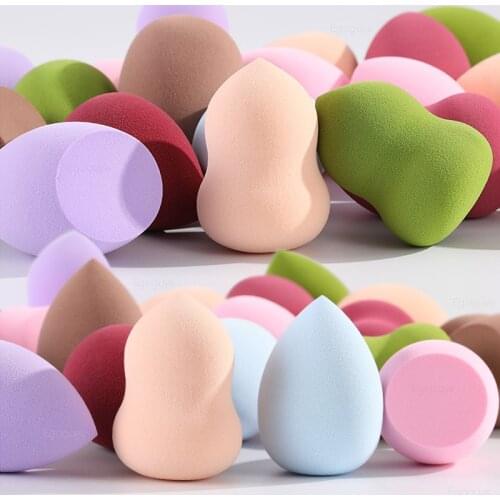 1PC Makeup Cosmetic Puff Waterdrop Dry Wet Use Soft Sponge Powder Puff Beauty Make Up Face Care Foundation Concealer Cream Mixer