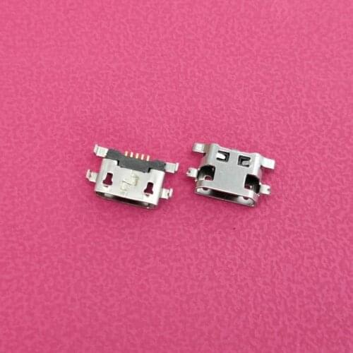 100PCS For Alcatel OT5056 5056D 5056T 5056E 5056A 5056 7040 OT7040 7040N USB Charging Port Socket Connector