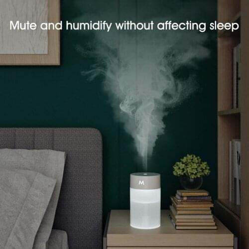 260ML USB Car Mini Humidifier Aroma Diffuser Ultrasonic Columnar Office Desktop 6Hrs Fogging Simple Small Aromatherapy Machine