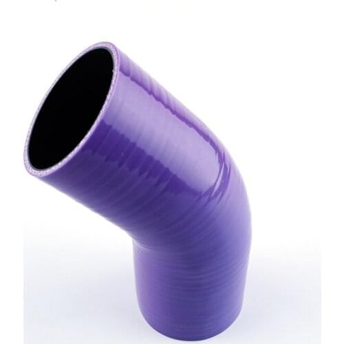 32/44mm 45 Degree reducer Elbow Silicone Hose Pipe Turbo Intake