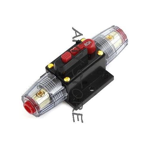 80A Electrical Audio Amplifier Fuse Holder for Car Replacement