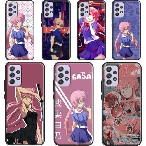 Future Diary Yuno Phone Case For Samsung Galaxy A52 A32 A42 A72 A12 A21S A20e A40 A50 A70 A31 A51 A71 A02S
